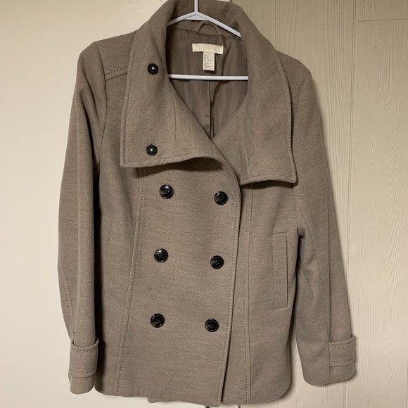 H&M | Women's Size 12 Pea Coat - Picture 2 of 8